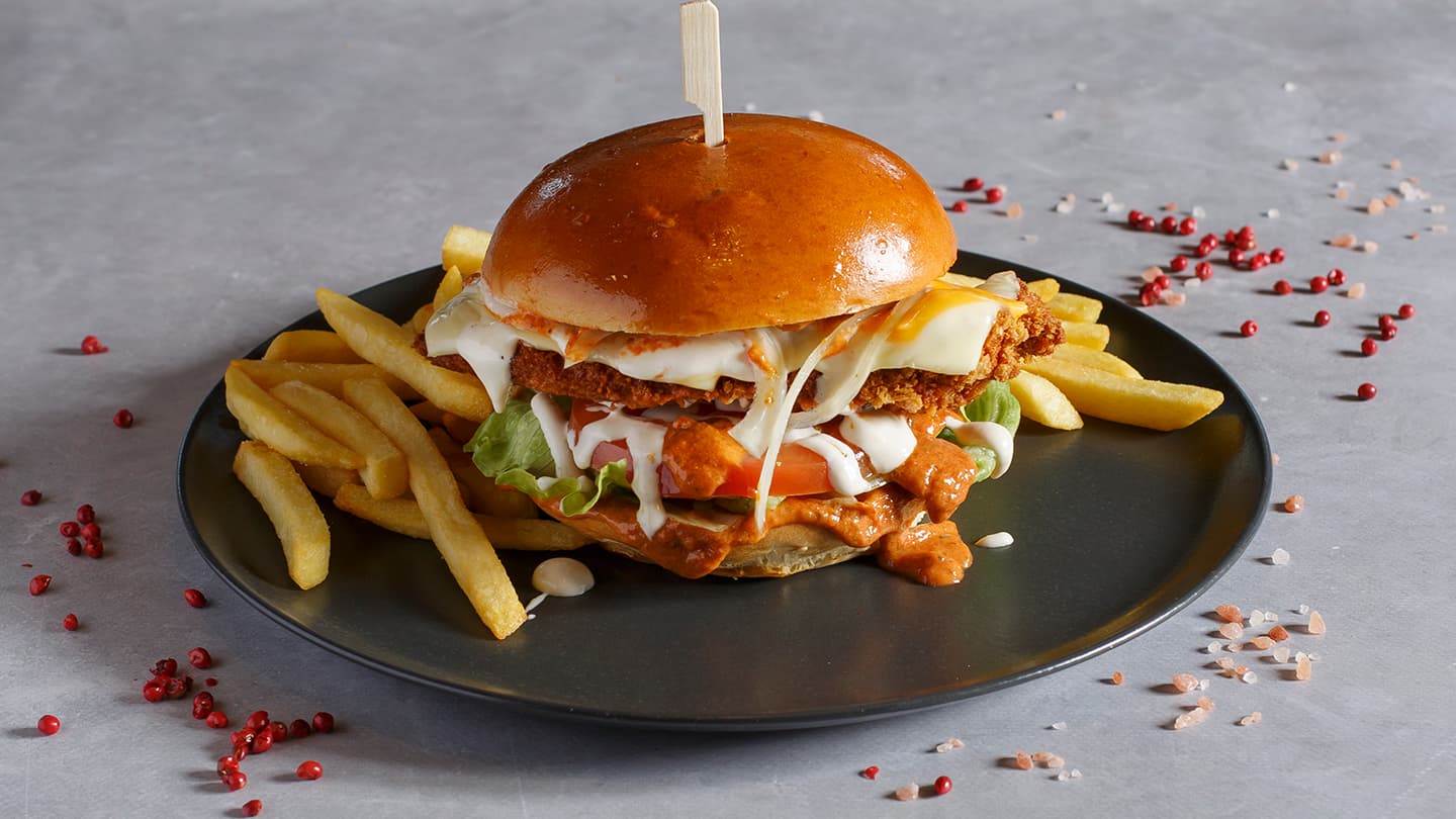 Fried Chicken Burger