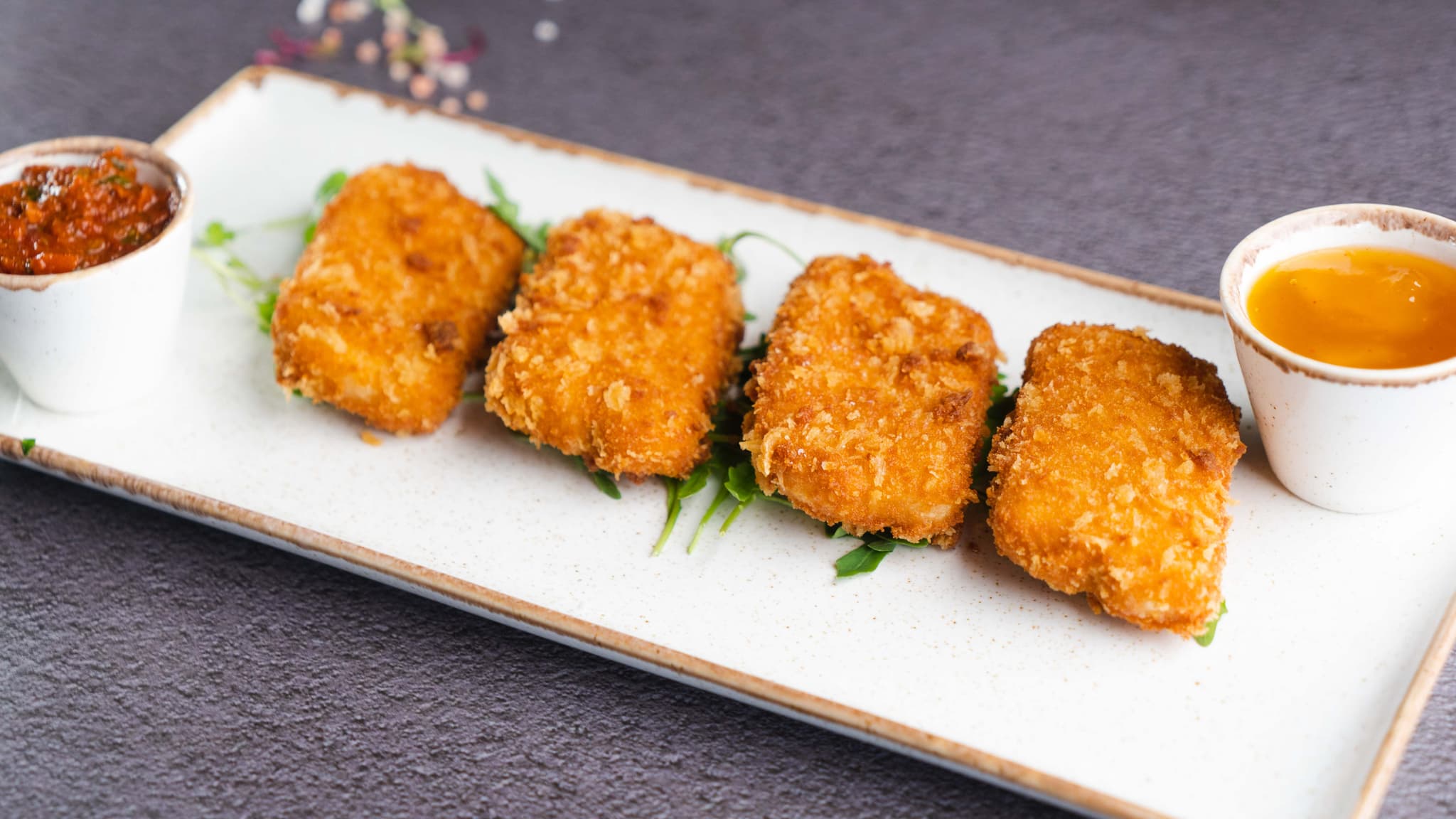 Fried Halloumi Bites